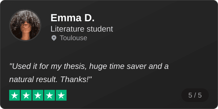 Review by Emma D.