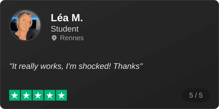 Review by Léa M.