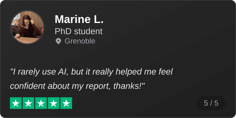 Review by Marine L.