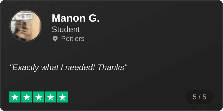 Review by Manon G.