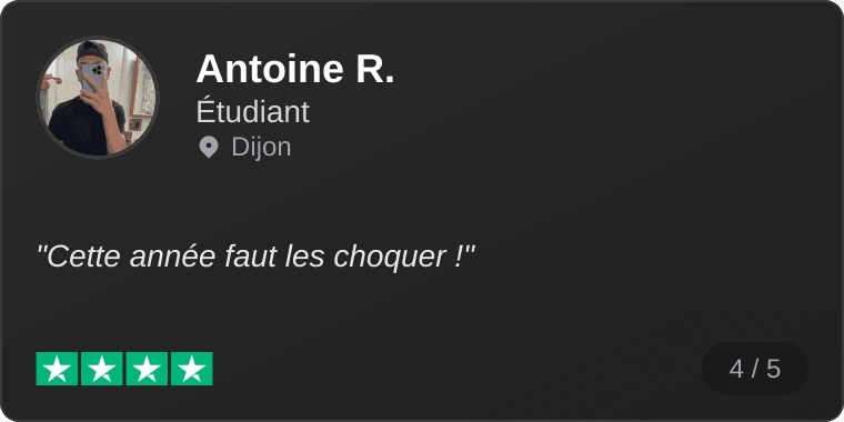 Avis de Antoine R.
