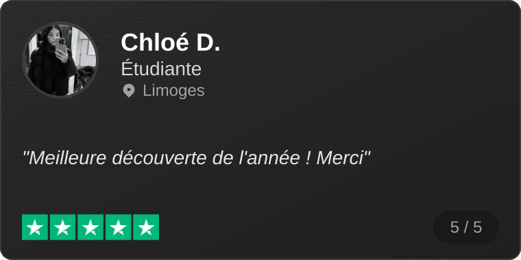 Avis de Chloé D.